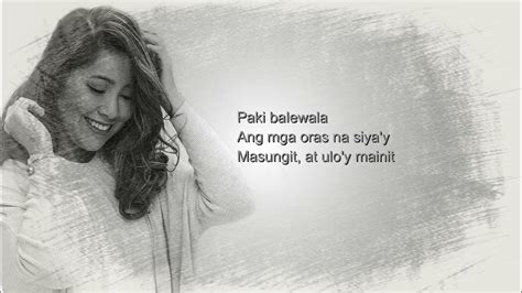 pabilin kanunay sa ginoo lyrics|PABILIN CHORDS by Moira Dela Torre @ Ultimate.